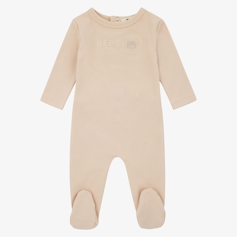Teddy Footie - Pink