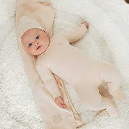 Teddy Footie - Pink