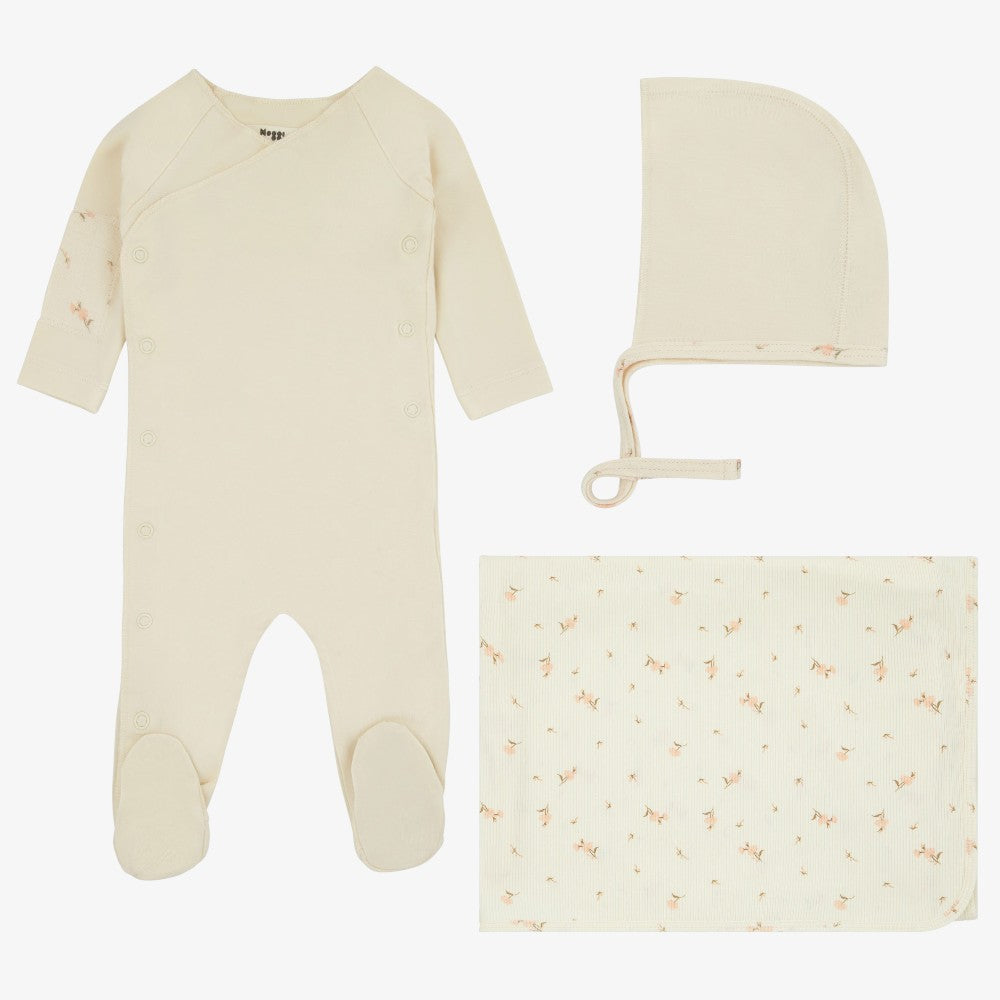Floral Patch Take Me Home Set - Ivory&pink