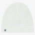 Muslin Patch Beanie - Ivory&blue