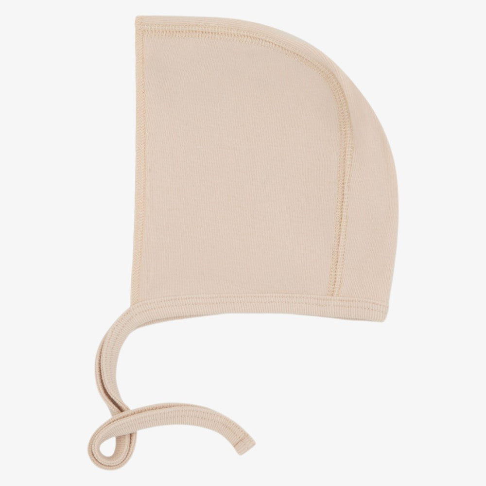 Velour Patch Bonnet - Pink