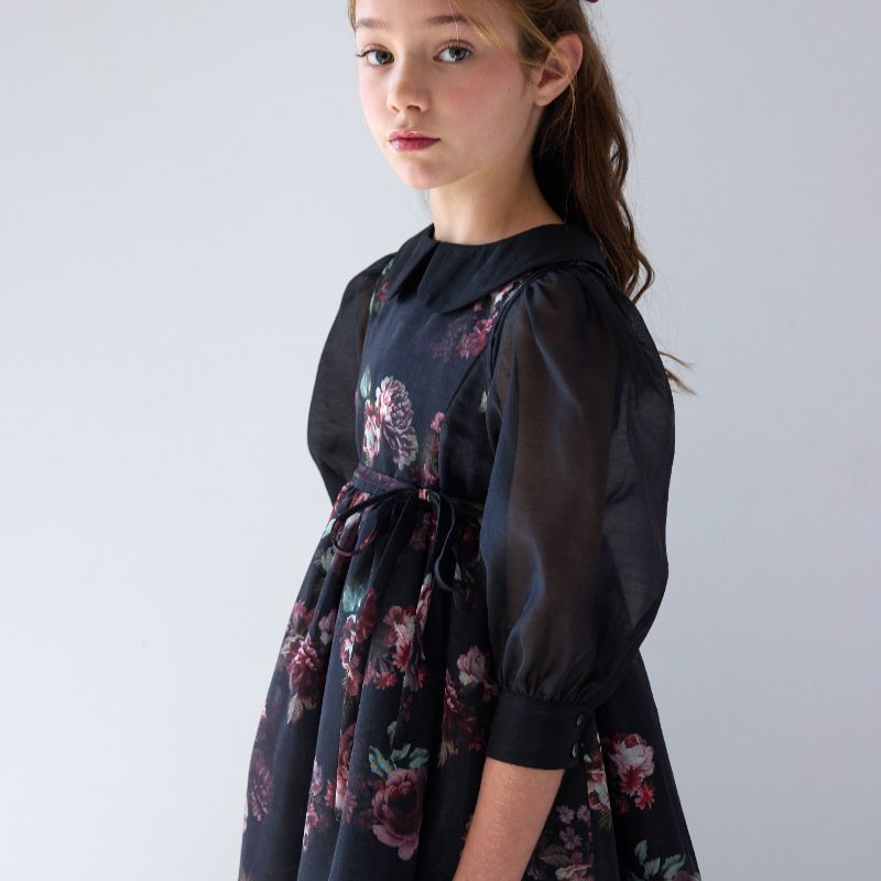 Organza Blouse - Black