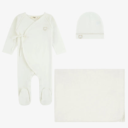 Teddy Wrap Take Me Home Set - Ivory