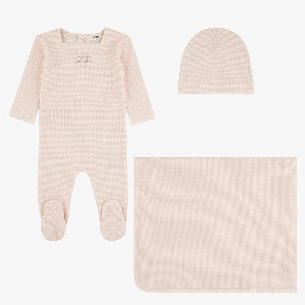 Stiped Ducky Take Me Home Set - Dusty Pink