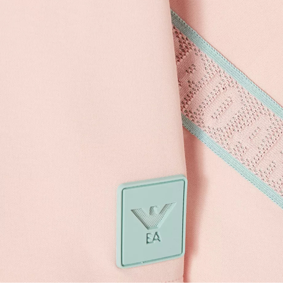 Tape Trim Sweatshirt - Peach