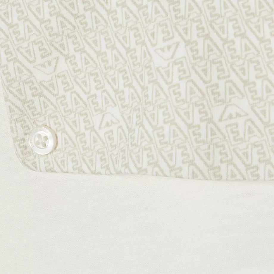 Footie And Hat - White