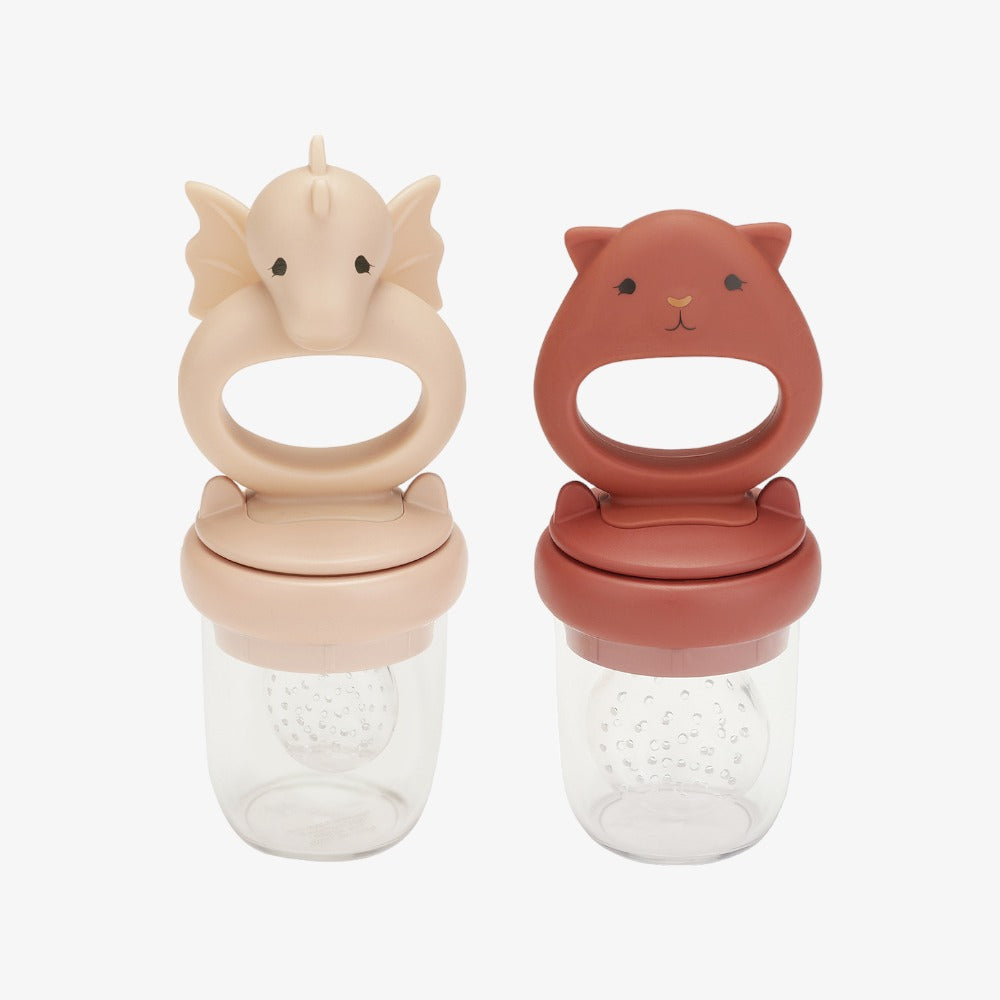 2 Pack Feeding Pacifier - Rose Sand/ Copper Br