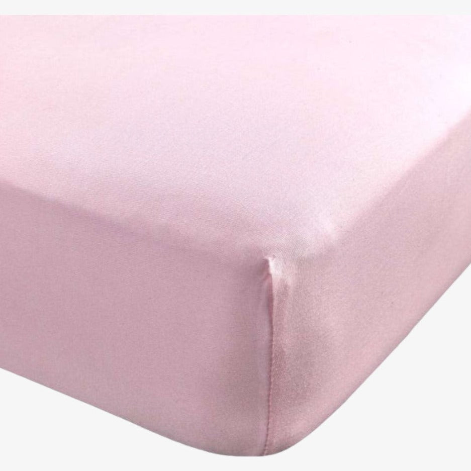 Standard Crib Sheet Solid Colors - Pink