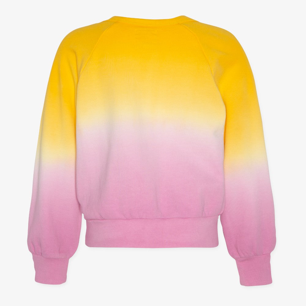 A076 Aya Dip Dye Sweatshirt - Lilac