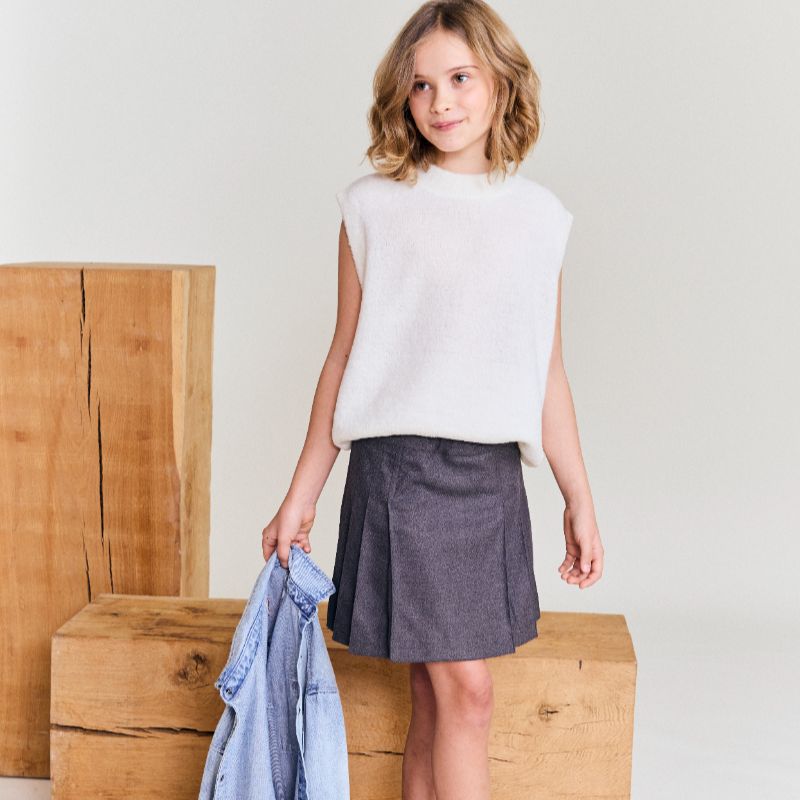 Spirou Vest - Ivory