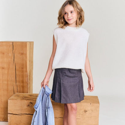Spirou Vest - Ivory