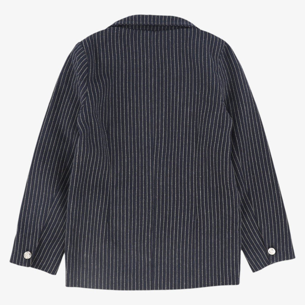 Textured Blazer - Navy