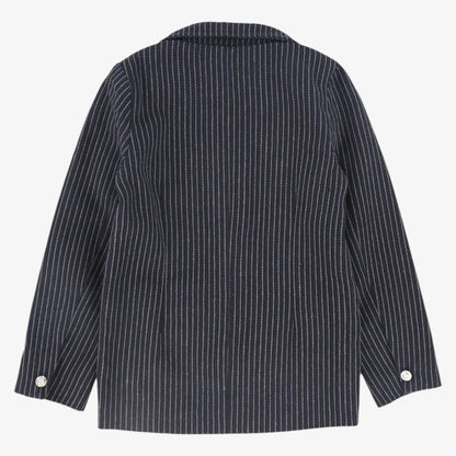 Textured Blazer - Navy