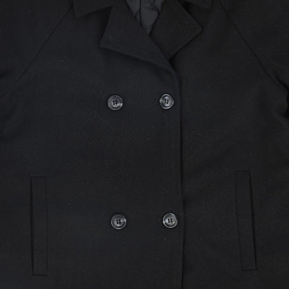 Plaid Coat - Black