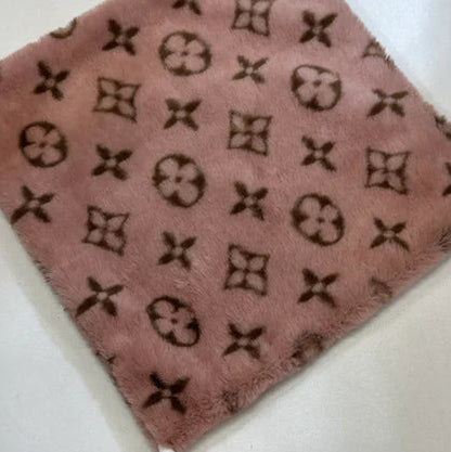 LV Furry Blanket - Pink