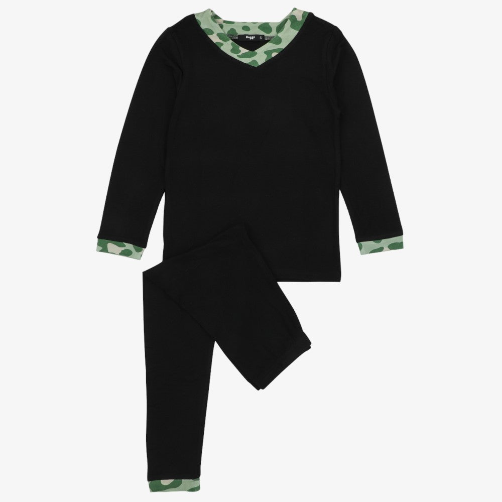 Bamboo Leopard Loungewear - Green