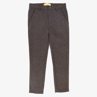 Textured Pants - Brown
