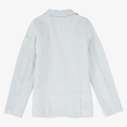 Emblem Pocket Blazer - Blue