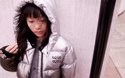 Smile Coat - Silver-bronze