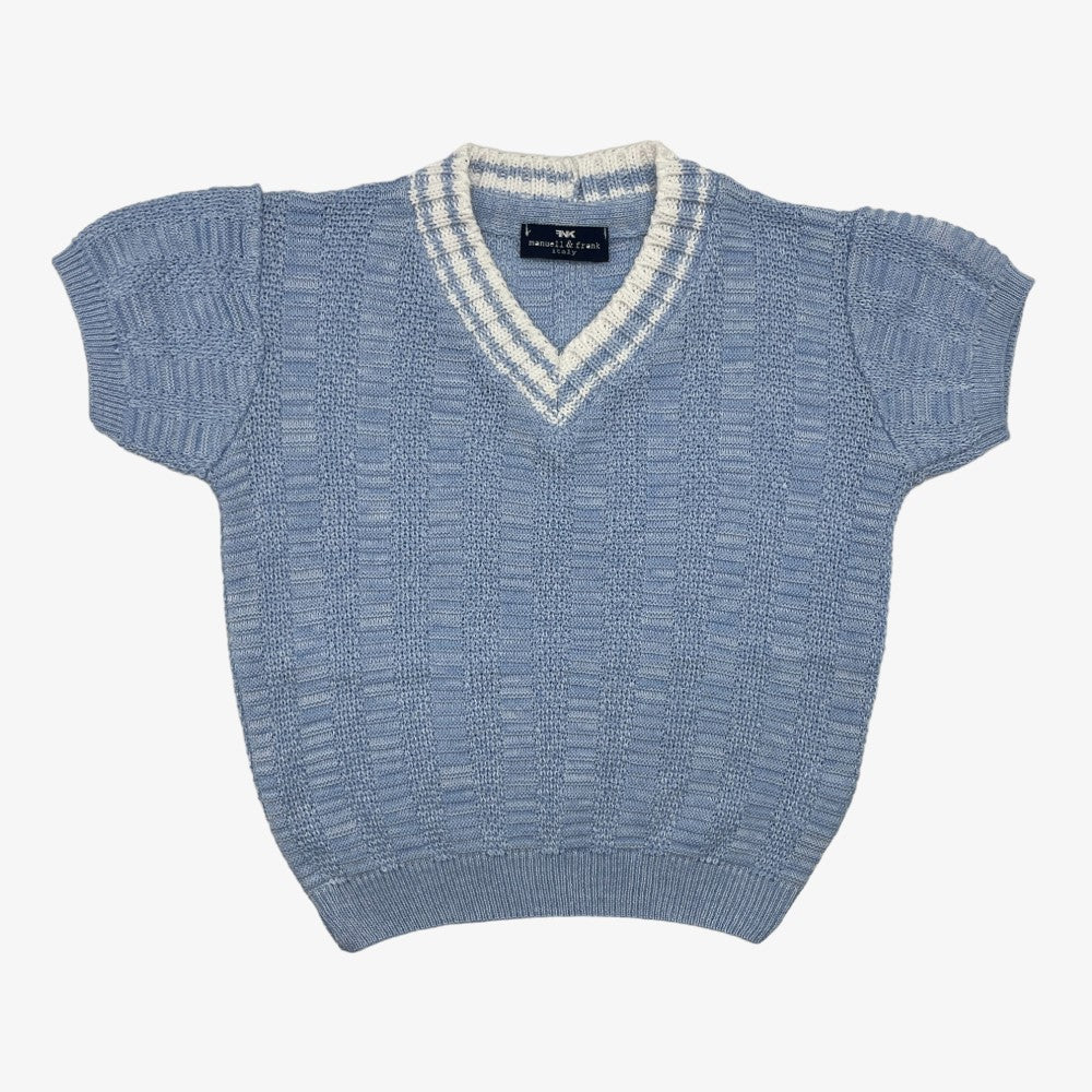 Short Sleeve Knit Tee - Marled-sky