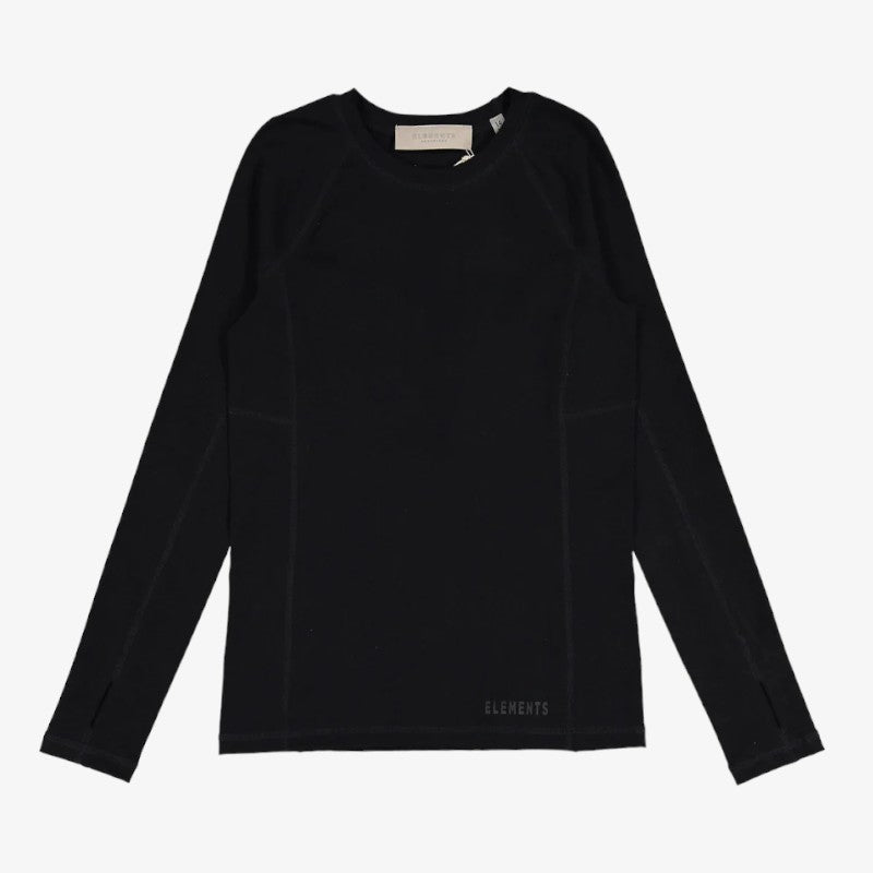 Seamed Tee - Black