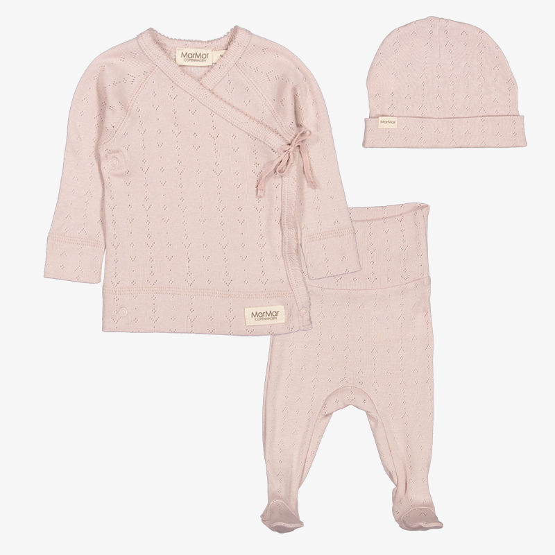 Tut Wrap 3 Piece Set - Faded Rose