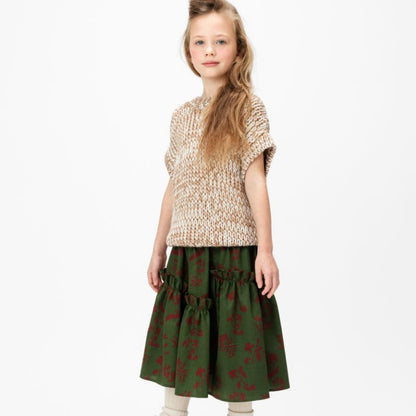 Dale Blouse And Skirt - Green