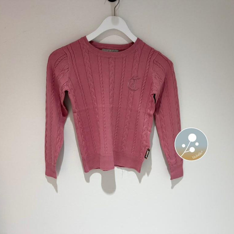 Cable Sweater - Pink