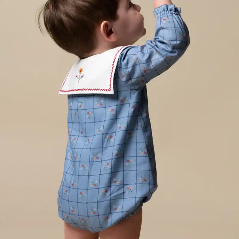 Catherina Romper - Light Blue