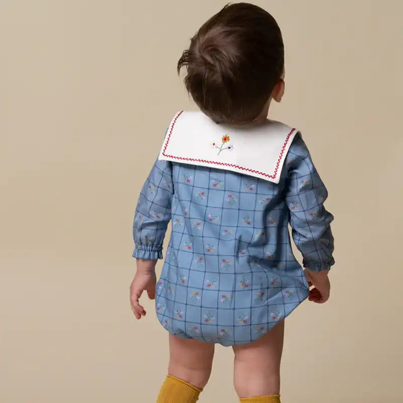 Catherina Romper - Light Blue