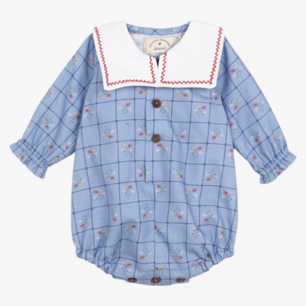 Catherina Romper - Light Blue