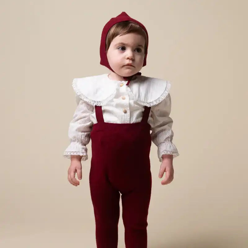 Amarena Romper - Burgundy