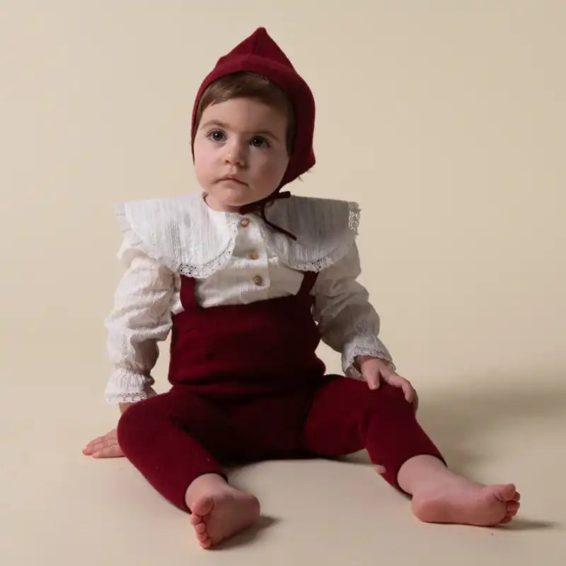 Amarena Romper - Burgundy