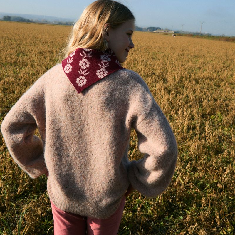 Knit Sweater - Light Pink