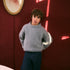 Knit Sweater - Light Blue