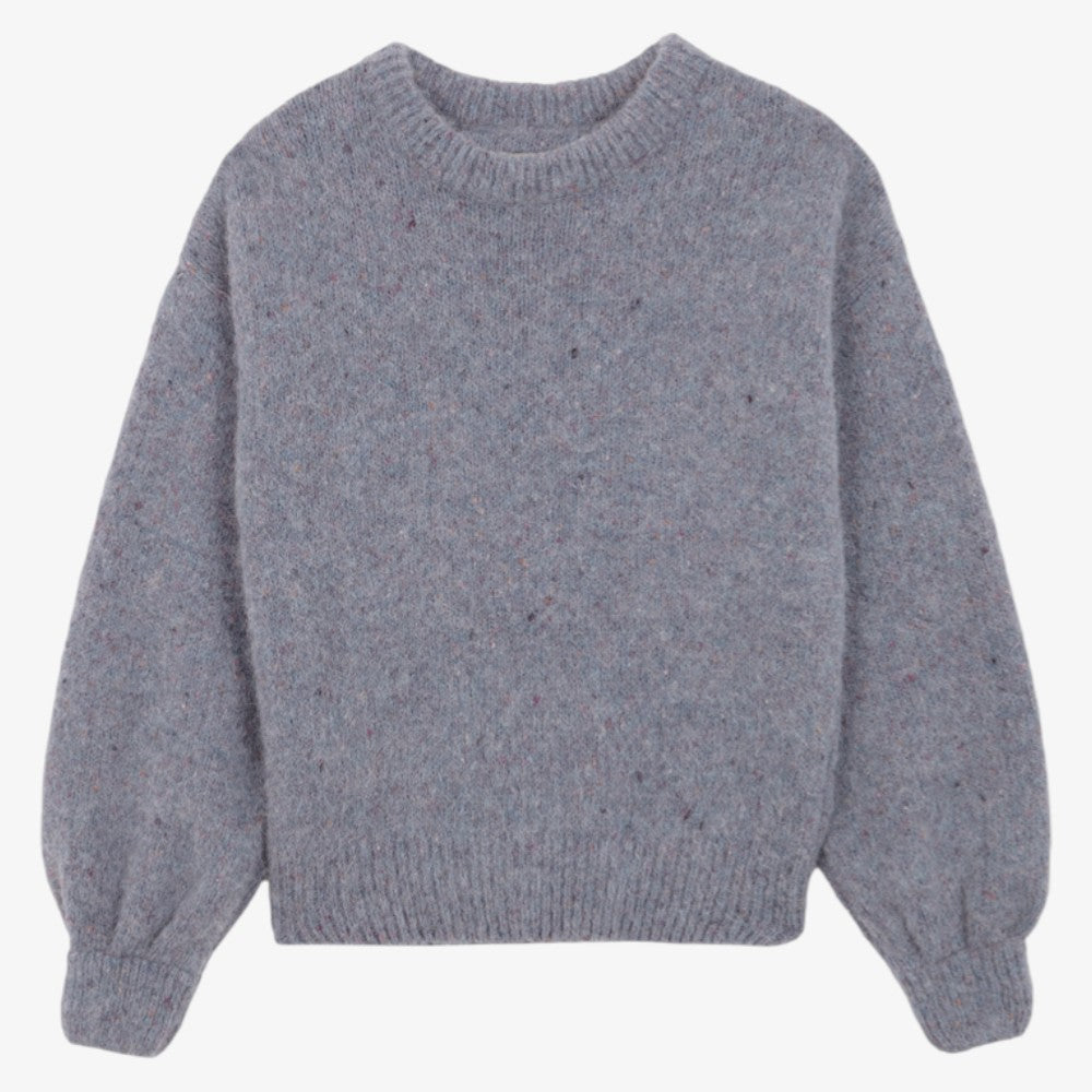 Knit Sweater - Light Blue