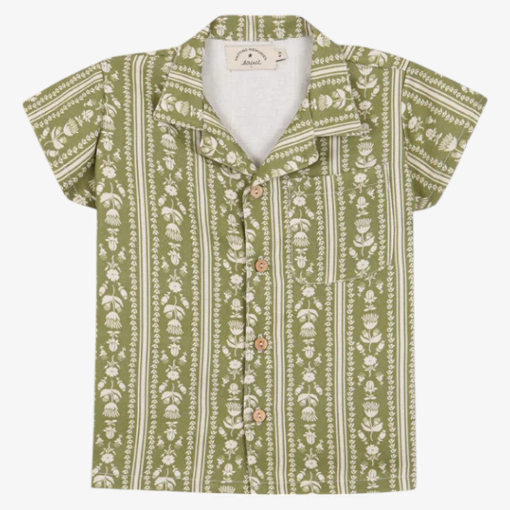 Loiba Shirt And Shorts - Green