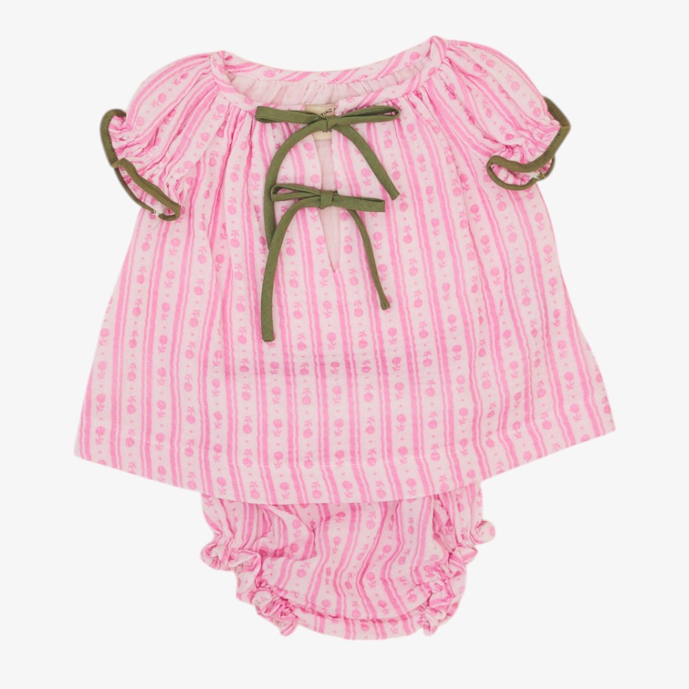 Bares Blouse And Bloomer - Lilac