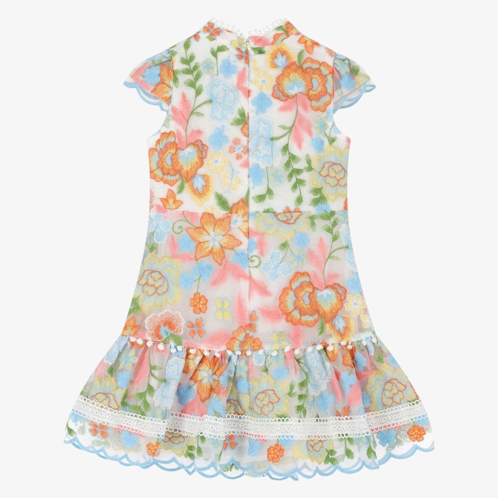 Piper Embroidered Dress - Multi