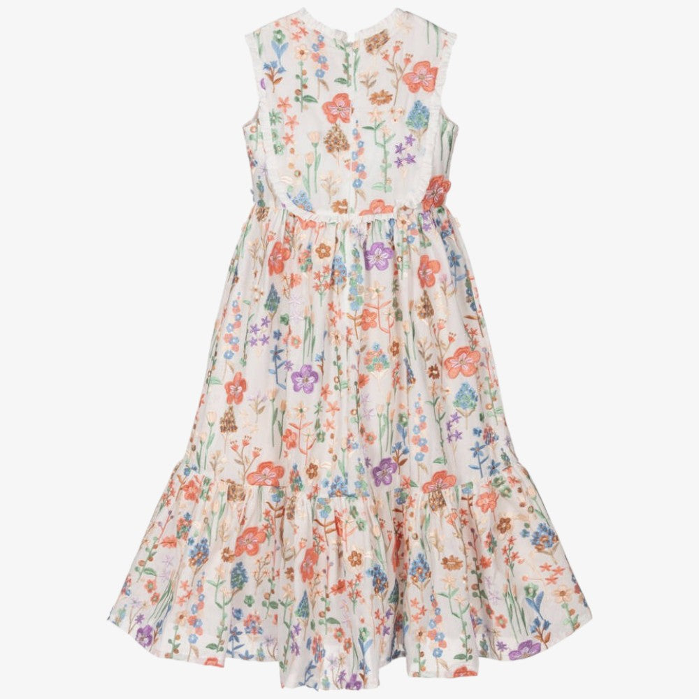 Serena Embroidered Dress - Floral
