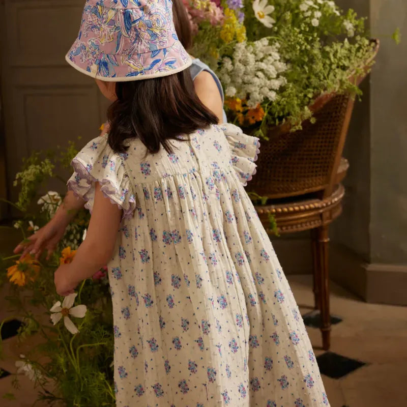 Floral Dress - Cream