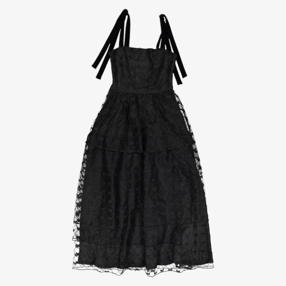 Lace Jumper - Black