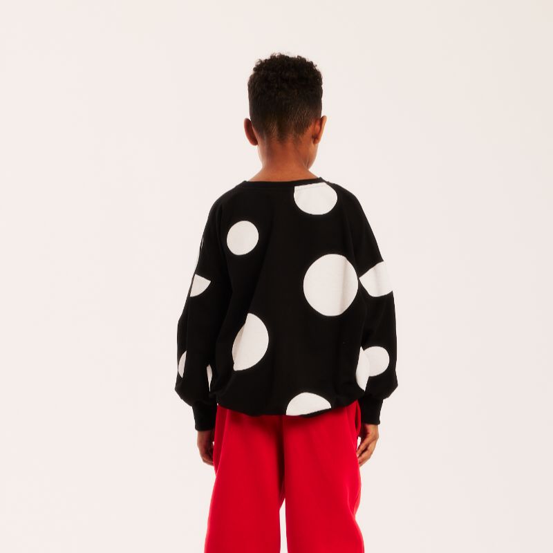Dot Sweatshirt - Black