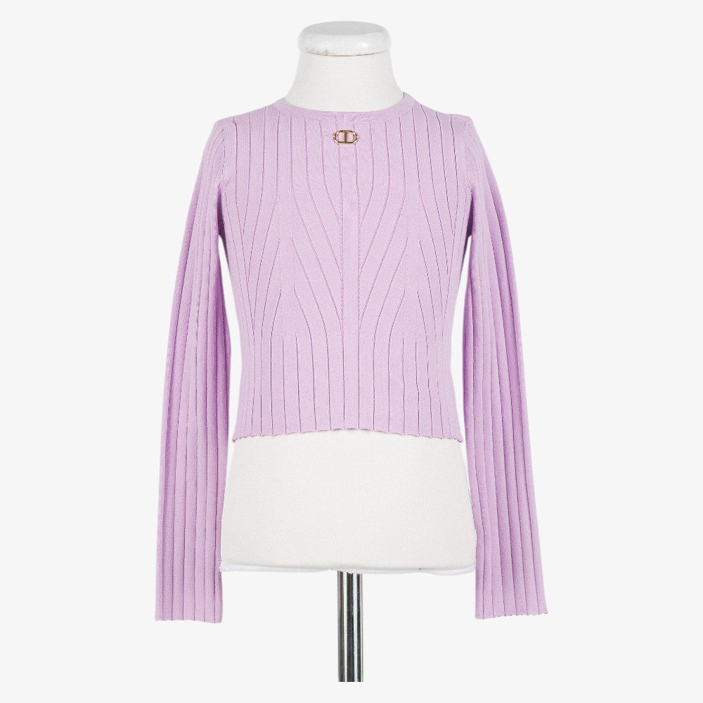 Logo Sweater - Pastel Violet
