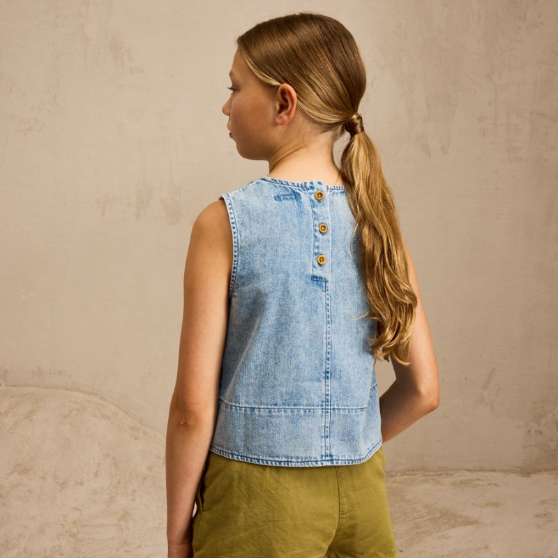 Artie Top - Light Blue