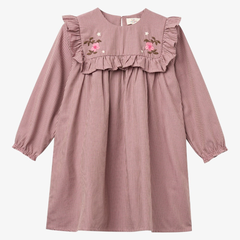 Check Dress - Rose