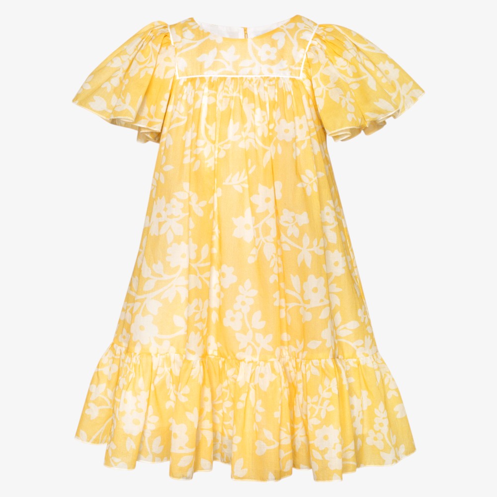 Chiffon Dress - Yellow
