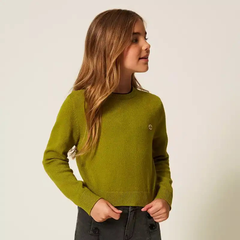 Logo Sweater - Olive Oil