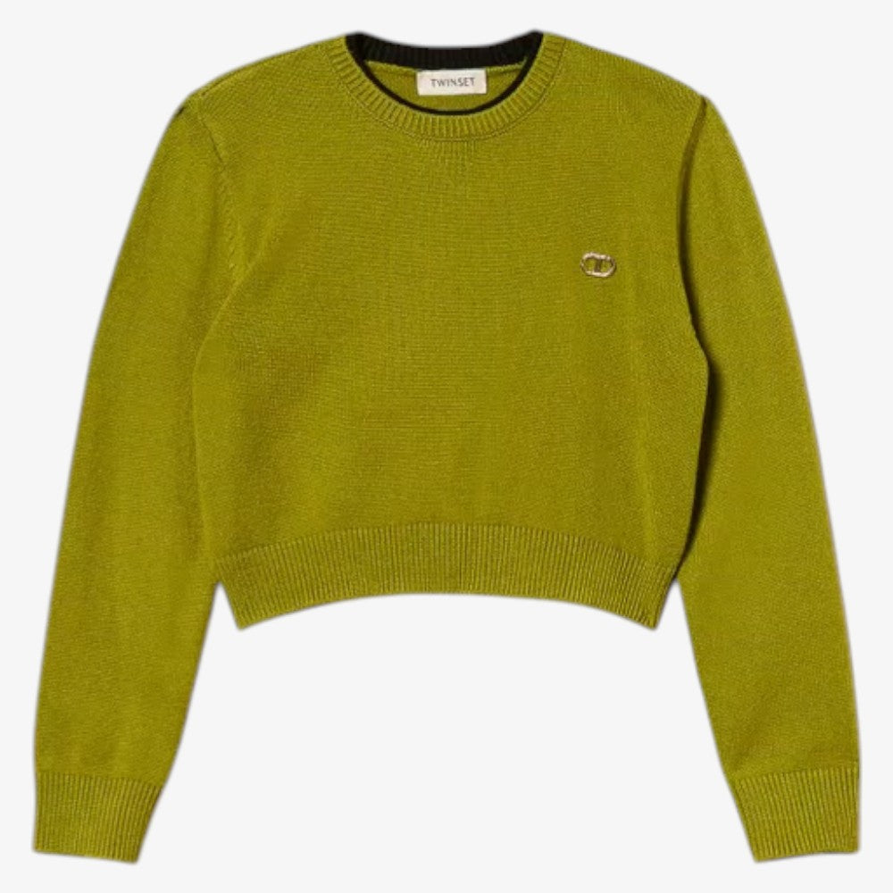 Logo Sweater - Olive Oil