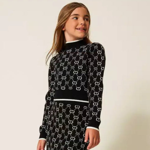 Mockneck Sweater - Black